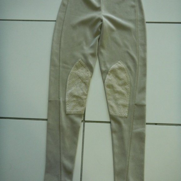 Express Pants - Express Tricot Beige Jodpur Leggings Express